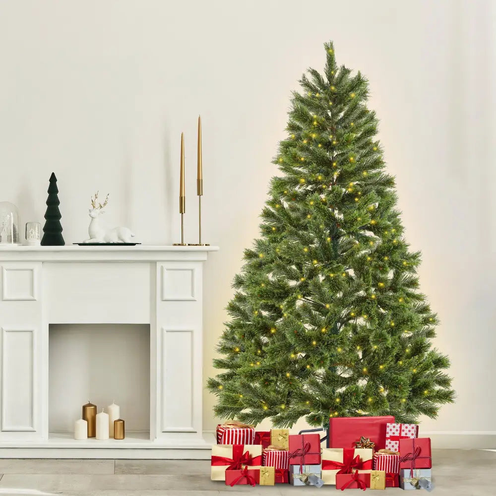 Christabelle 1.2m Prelit Lumina Pine Christmas Tree With 150 Led Lights - Occasions > Christmas > Christmas Trees