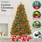 Christabelle 1.2m Prelit Lumina Pine Christmas Tree With 150 Led Lights - Occasions > Christmas > Christmas Trees