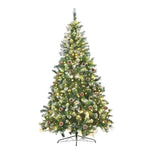 Christabelle 1.5m Pre Lit LED Christmas Tree Decor with Pine Cones Xmas Decorations - Occasions > Christmas > Christmas