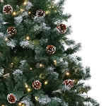 Christabelle 1.5m Pre Lit LED Christmas Tree Decor with Pine Cones Xmas Decorations - Occasions > Christmas > Christmas