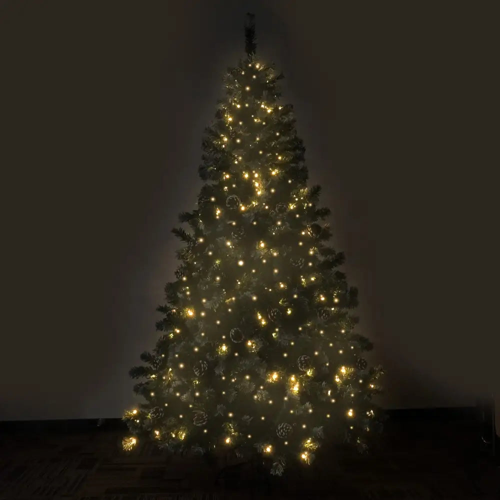 Christabelle 1.5m Pre Lit LED Christmas Tree Decor with Pine Cones Xmas Decorations - Occasions > Christmas > Christmas
