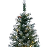 Christabelle 1.5m Pre Lit LED Christmas Tree Decor with Pine Cones Xmas Decorations - Occasions > Christmas > Christmas
