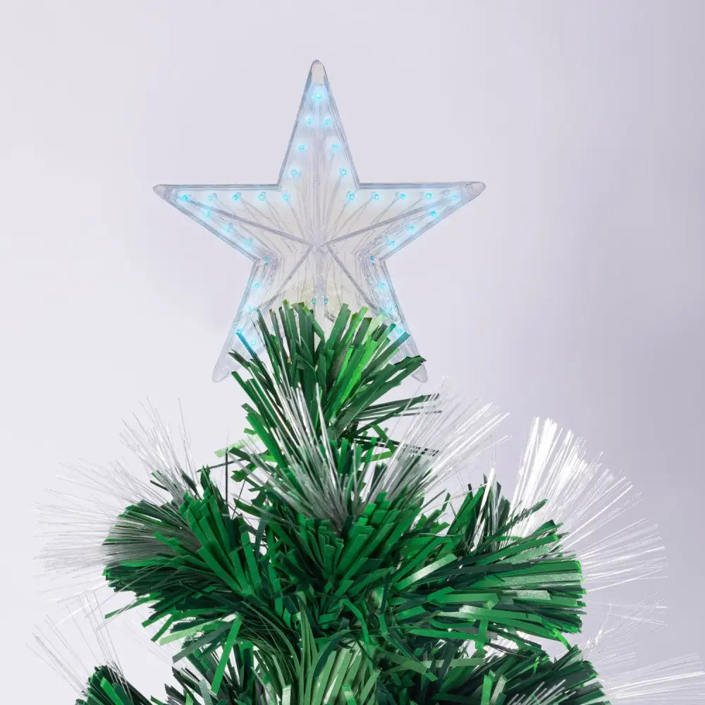 Christabelle 2.1m Enchanted Pre Lit Fibre Optic Christmas Tree Xmas Decor - Occasions > Christmas > Christmas Trees