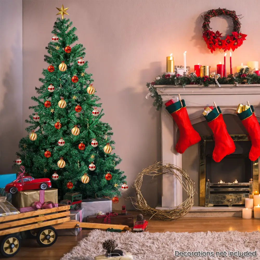 Christabelle Christmas Tree Decor 1.2m Xmas Decorations - 300 Tips Green - Occasions > Christmas > Christmas Trees