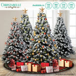 Christabelle Snow-Tipped Artificial Christmas Tree 1.5m - 550 Tips - Occasions > Christmas > Christmas Trees