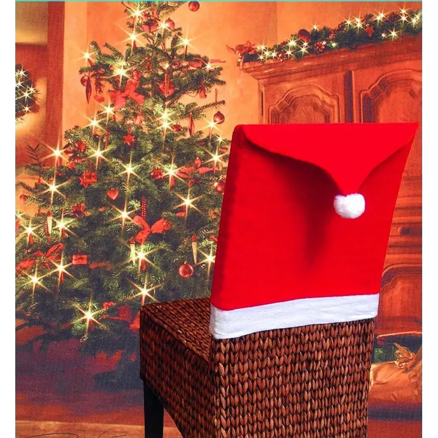 Christmas Chair Covers Tablecloth Runner Decoration Xmas Dinner Party Santa Gift Table Runner (34 x 176cm) - Occasions