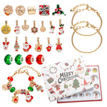 Christmas Charm Bracelet Advent Calendar - DIY Jewelry Gift Set with Festive Charms - Occasions > Christmas > Christmas