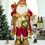 Christmas Santa Claus Doll - 30cm - Occasions > Christmas > Christmas Decorations