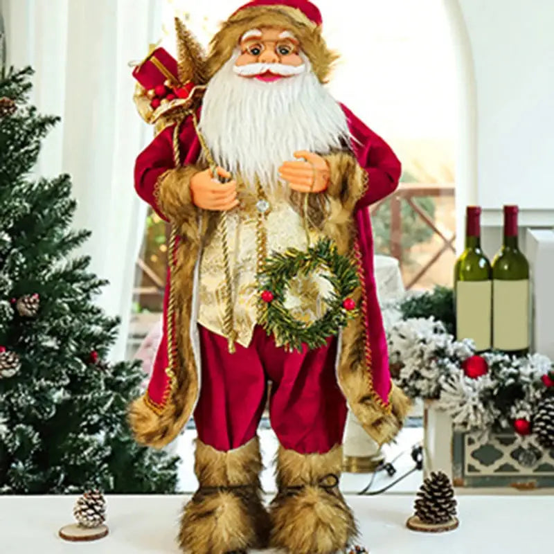Christmas Santa Claus Doll - 30cm - Occasions > Christmas > Christmas Decorations