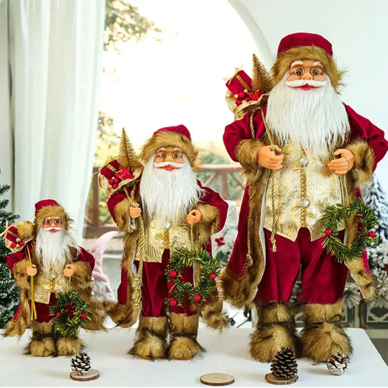 Christmas Santa Claus Doll - 30cm - Occasions > Christmas > Christmas Decorations