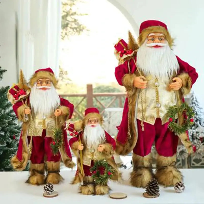 Christmas Santa Claus Doll - 30cm - Occasions > Christmas > Christmas Decorations