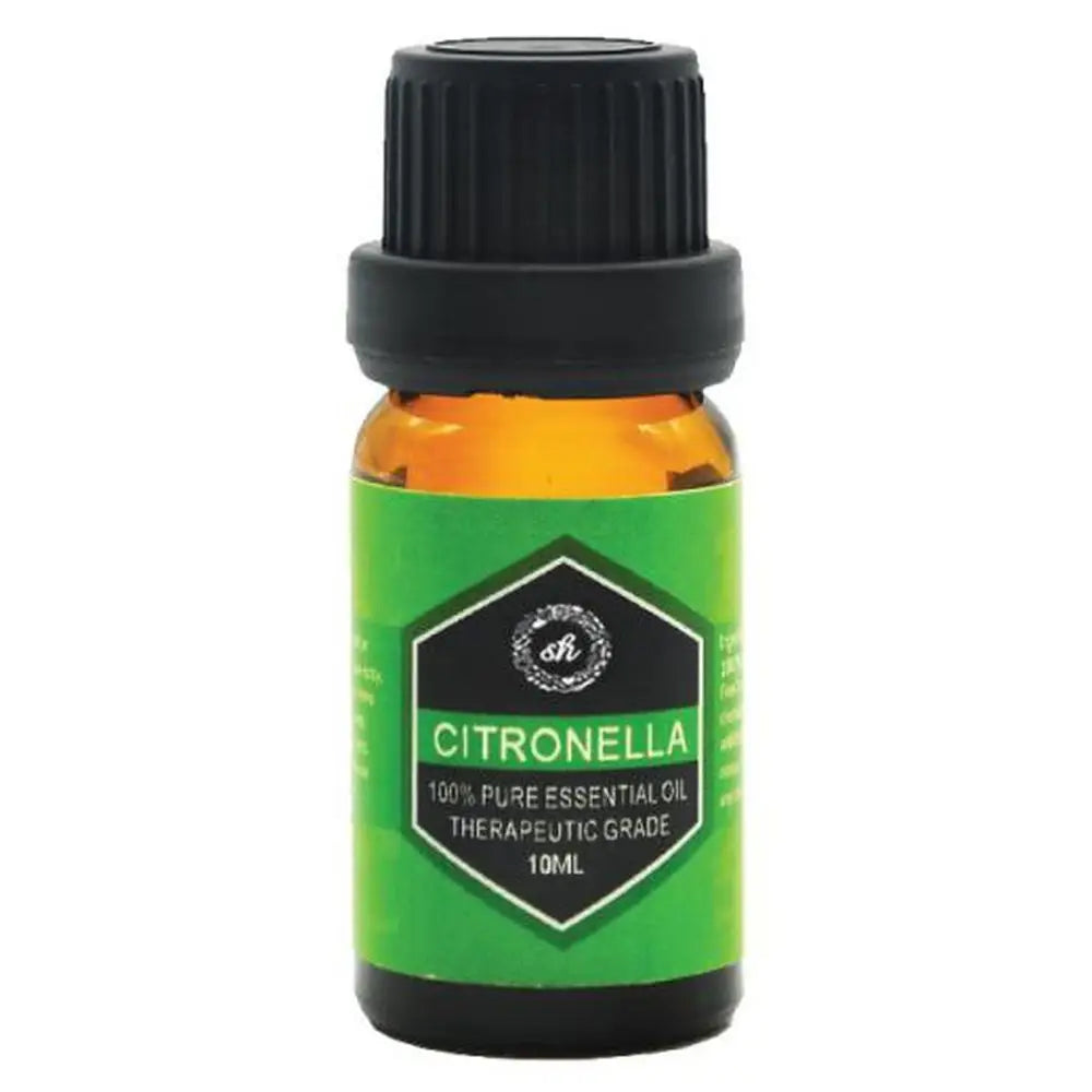 Citronella Essential Oil 10ml Bottle - Aromatherapy - Home & Garden > Decor