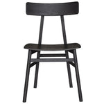 Claire 7pc Dining Set Table 180cm Solid Oak Wood Timber Seat Chair - Black - Furniture > Dining