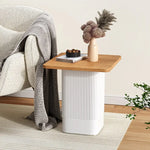 Clara Dusk Natural Side Table - Furniture > Living Room > Side Tables