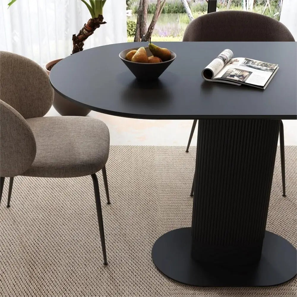Clara Eclipse Oval Dining Table - Furniture > Dining