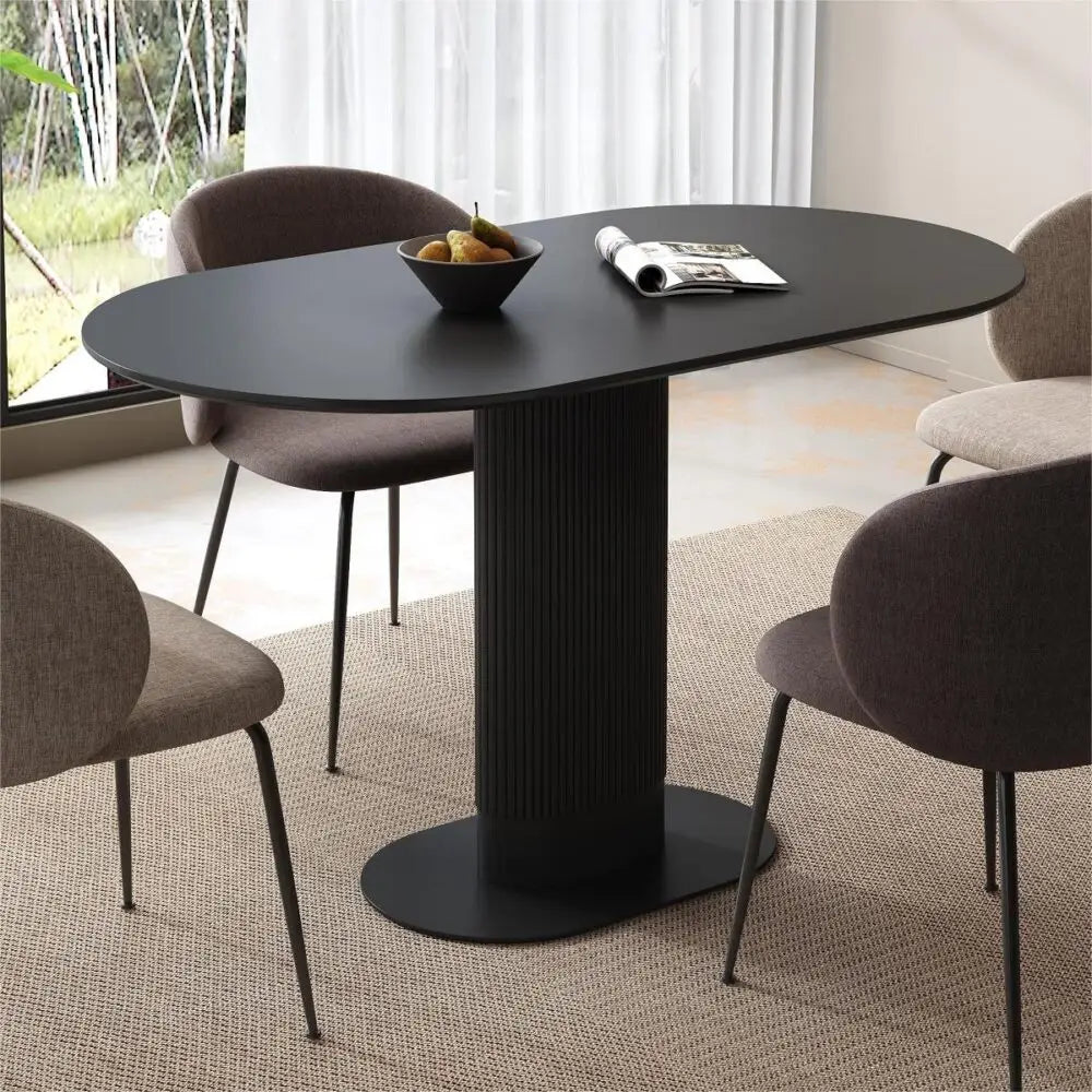 Clara Eclipse Oval Dining Table - Furniture > Dining