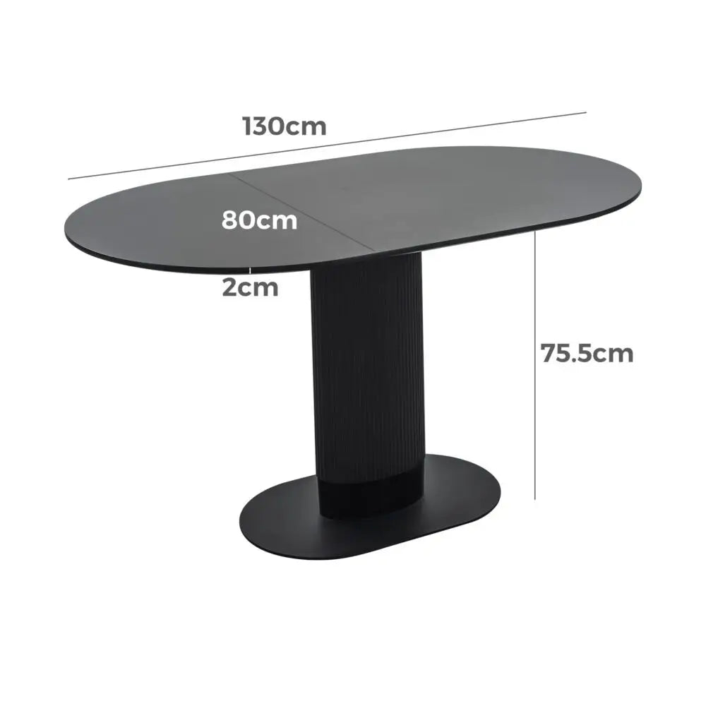 Clara Eclipse Oval Dining Table - Furniture > Dining