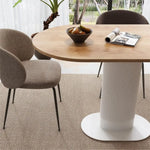Clara Gather Round Oval Dining Table - Furniture > Dining