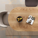 Clara Gather Round Oval Dining Table - Furniture > Dining