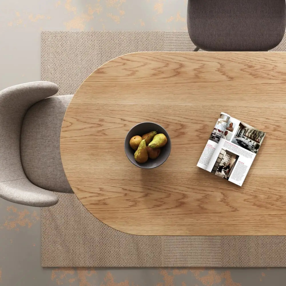 Clara Gather Round Oval Dining Table - Furniture > Dining