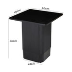 Clara Noir Side Table - Furniture > Living Room > Side Tables