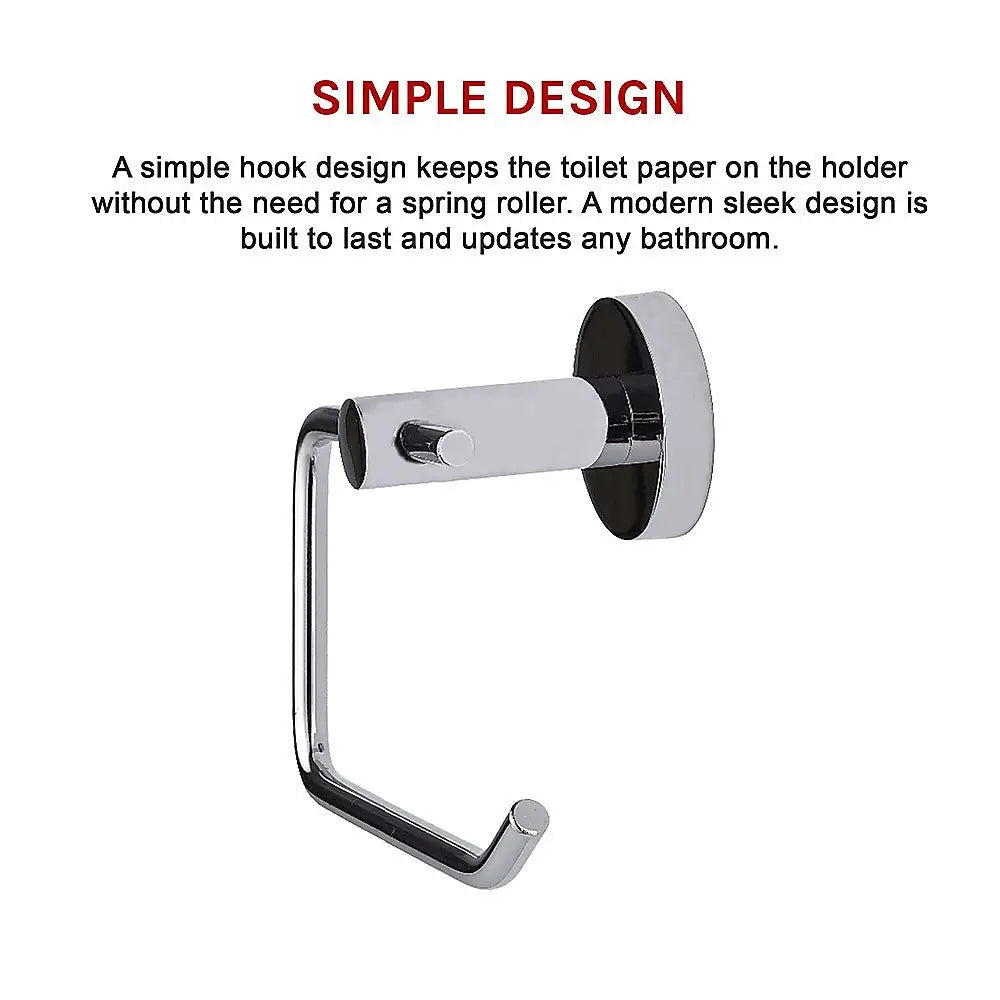 Classic Chrome Toilet Paper Holder Bathroom - Home & Garden > DIY > Kitchen & Bathroom DIY