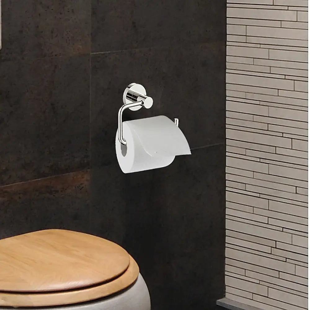 Classic Chrome Toilet Paper Holder Bathroom - Home & Garden > DIY > Kitchen & Bathroom DIY