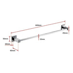 Classic Chrome Towel Bar Rail Bathroom - Home & Garden > DIY > Kitchen & Bathroom DIY