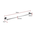Classic Chrome Towel Bar Rail Bathroom - Home & Garden > DIY > Kitchen & Bathroom DIY