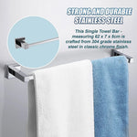 Classic Chrome Towel Bar Rail Bathroom - Home & Garden > DIY > Kitchen & Bathroom DIY