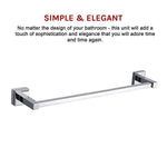 Classic Chrome Towel Bar Rail Bathroom - Home & Garden > DIY > Kitchen & Bathroom DIY