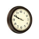 Classic Wall Clock Silent Non-Ticking Quartz Battery Operated Luxury Wood - Home & Garden > Decor