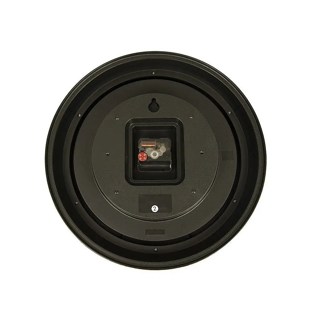 Classic Wall Clock Silent Non-Ticking Quartz Battery Operated Luxury Wood - Home & Garden > Decor