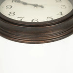 Classic Wall Clock Silent Non-Ticking Quartz Battery Operated Luxury Wood - Home & Garden > Decor