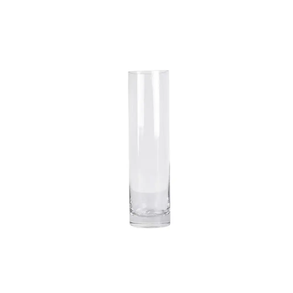 Clear Cylinder Flower Vase 40cm - Home & Garden > Decor > Vases & Table Decor