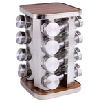 Clevinger 16pc rotary spice rack - Home & Garden > DIY > Kitchen & Bathroom DIY