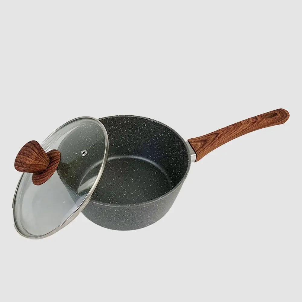 Clevinger 20cm Non-Stick Saucepan With Lid - Food & Beverage > Pantry > Condiments & Sauces