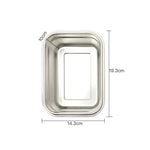 Clevinger Stainless Steel Bamboo Extra Large Lunch Box 2000ml - Home & Garden > Kitchenware > Food Storage