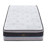 Cloud Dreams Single Size Pocket Spring Luxury Plush Top 28cm Mattress - Furniture > Mattresses