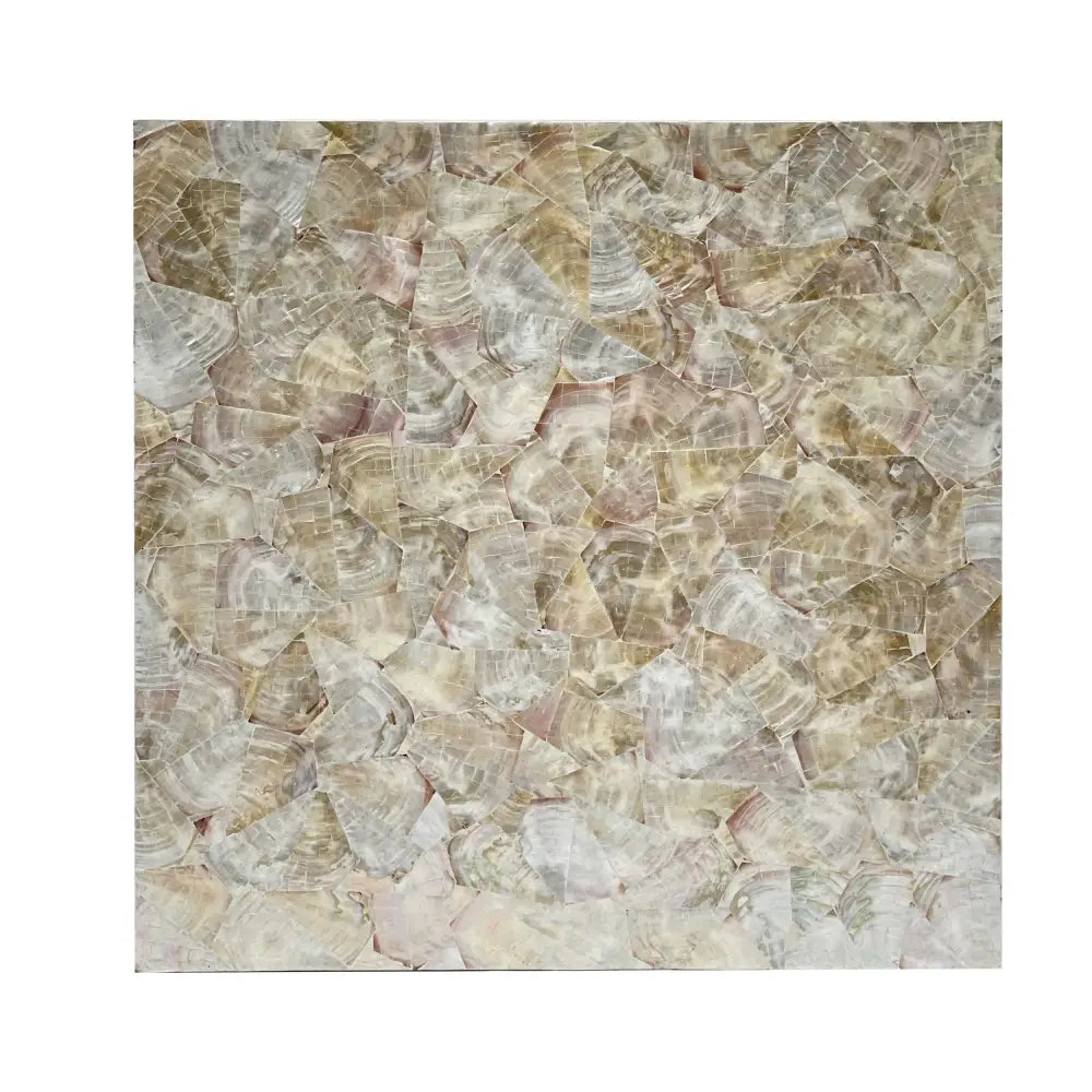 CLUSTER MOTHER OF PEARL HAND MADE COFFEE TABLE - Furniture > Living Room > Coffee Tables