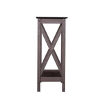Coastal Console Table in Walnut - Furniture > Living Room