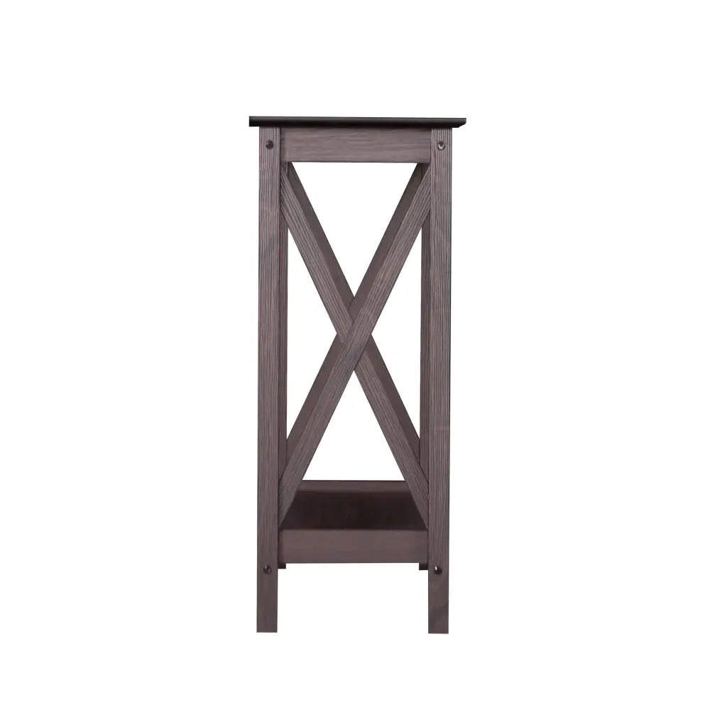 Coastal Console Table in Walnut - Furniture > Living Room