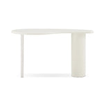 Cobble White Office Desk - Furniture > Office