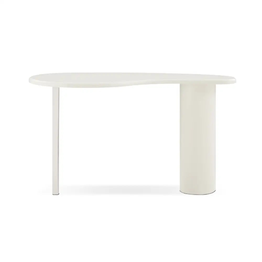 Cobble White Office Desk - Furniture > Office