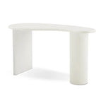 Cobble White Office Desk - Furniture > Office