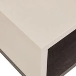 Coffee Table 2 Open Storage Cabinet MDF in Champagne Colour - Furniture > Living Room > Coffee Tables