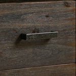 Coffee Table Solid Acacia Wood & Veneer 1 Drawers Storage Chocolate Colour - Furniture > Living Room