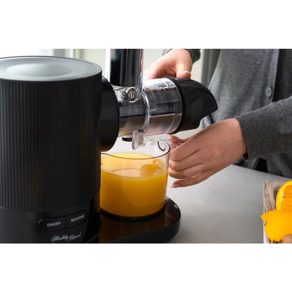 Cold Press Slow Juicer 150W w/ 500ml Juice & Pulp Containers - Appliances > Kitchen Appliances