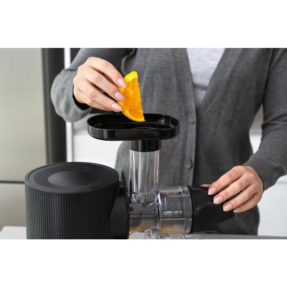 Cold Press Slow Juicer 150W w/ 500ml Juice & Pulp Containers - Appliances > Kitchen Appliances