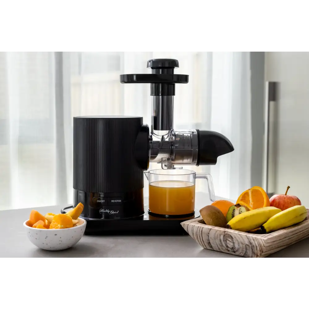 Cold Press Slow Juicer 150W w/ 500ml Juice & Pulp Containers - Appliances > Kitchen Appliances